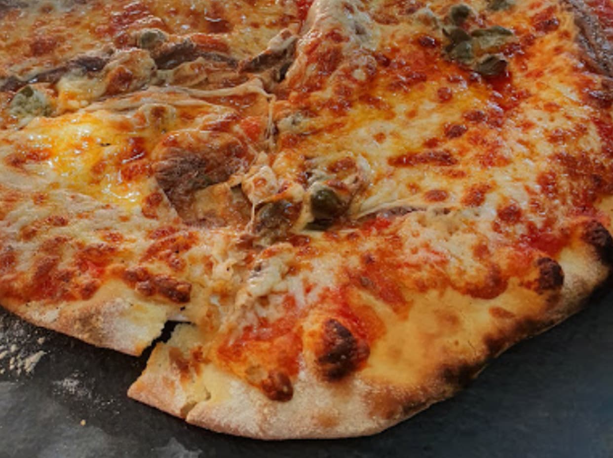 Pizza Burratina des Pouilles